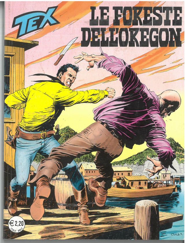 Blocco 11 fumetti TEX anno 2003