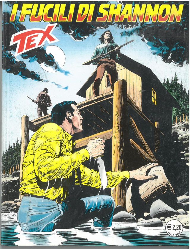 Blocco 11 fumetti TEX anno 2003