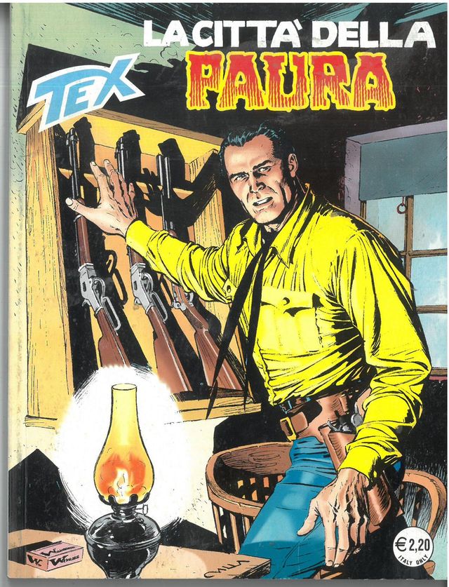 Blocco 11 fumetti TEX anno 2003