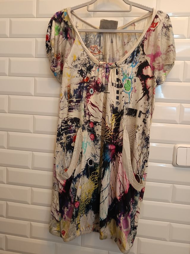 Vestido Desigual multicolor
