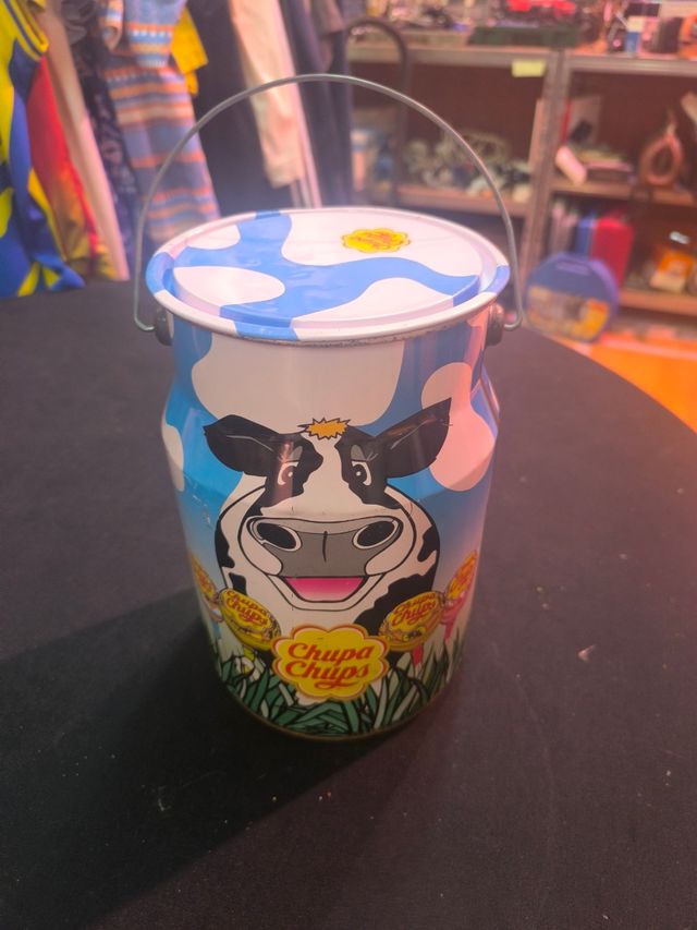 Lata Chupa Chups vaca