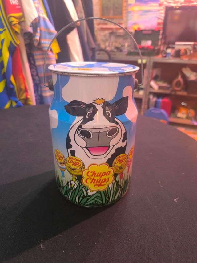 Lata Chupa Chups vaca