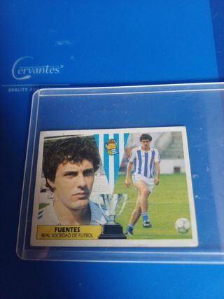 CROMO Fuentes - Liga 87-88