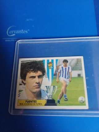CROMO Fuentes - Liga 87-88