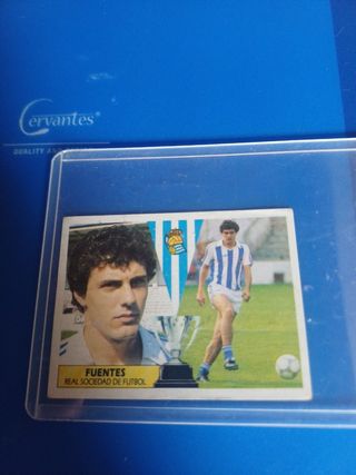CROMO Fuentes - Liga 87-88