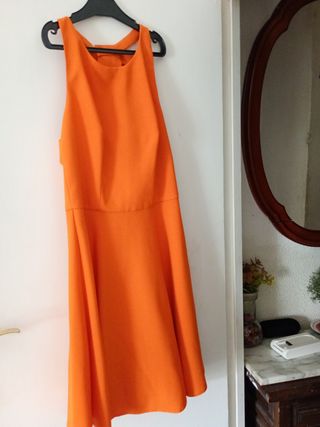 Vestido Naranja arggido - Talla M