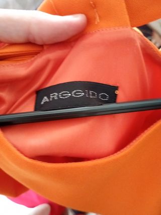Vestido Naranja arggido - Talla M
