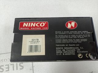 Coche SLOT NINCO Porsche 356-A Coupe