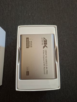 Capturadora HDMI a USB 4K