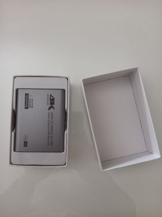 Capturadora HDMI a USB 4K