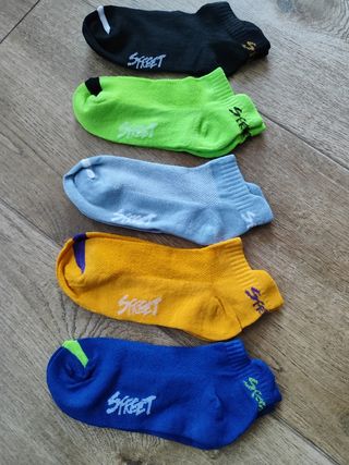 5 Pares calcetines nuevos a estrenar 
