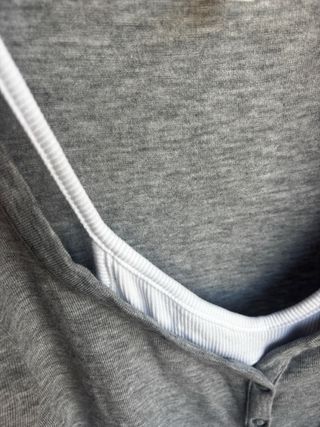 Maglia Only Grigia e Bianca Tg.S