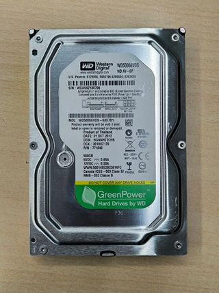 WD Hard Disk 500GB