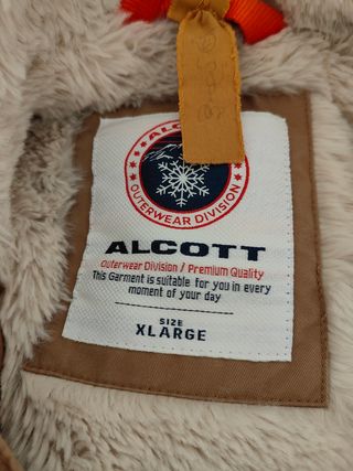 Giubbotto Alcott beige invernale