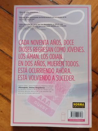 The Wicked + The Divine 2. Fandemónium (spanish)