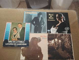 LOTE 5 LP MÚSICA ESPAÑOLA 