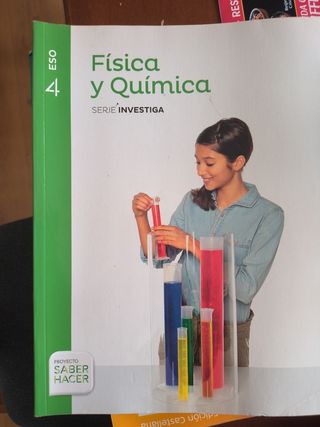 Inicia Física y Química 4.º ESO. Libro del alum...