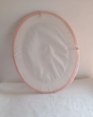 Espelho Oval Rosa - Vintage
