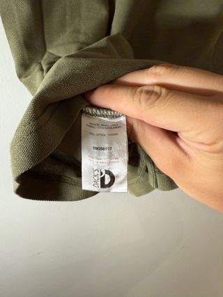 Polo Uomo Dack's XXL Verde Oliva