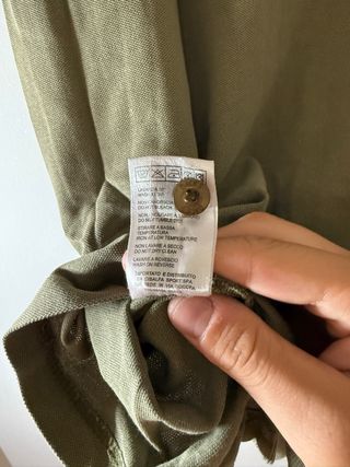 Polo Uomo Dack's XXL Verde Oliva