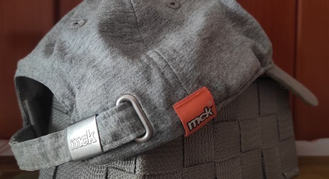 Gorra Mckenzie Gris-Naranja