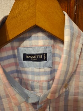 Camisa manga corta hombre