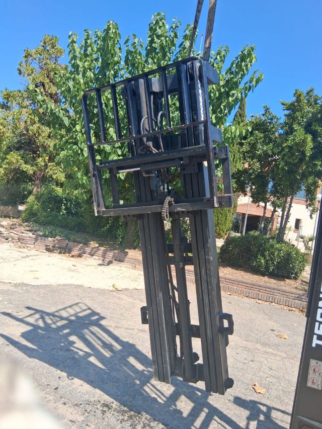 Mástil triple carretilla elevadora