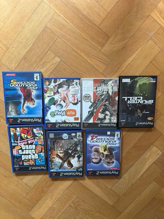 PS2 (PlayStation 2) negra