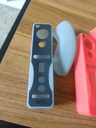 Fundas Silicona Mando Wii x2