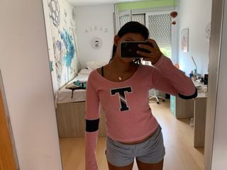 Jersey Tommy Hilfiger rosa