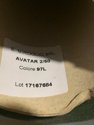 Hilatura E. Miroglio Verde kaki ref KA002
