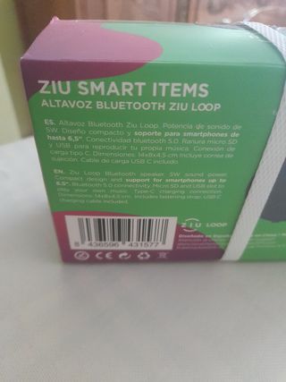 Soporte Smartphone Ziu Loop - Altavoz Bluetooth