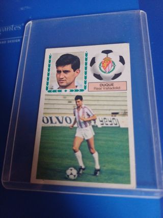 CROMO DUQUE - Liga 83-84