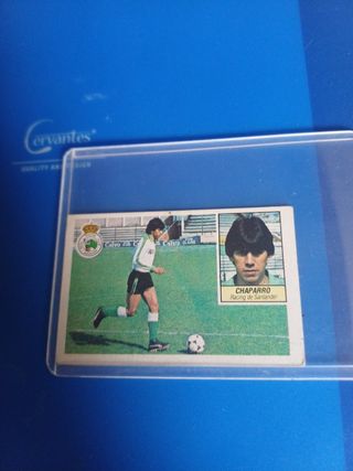 CROMO CHAPARRO Liga 84-85