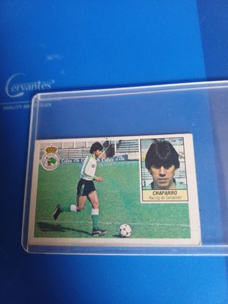 CROMO CHAPARRO Liga 84-85