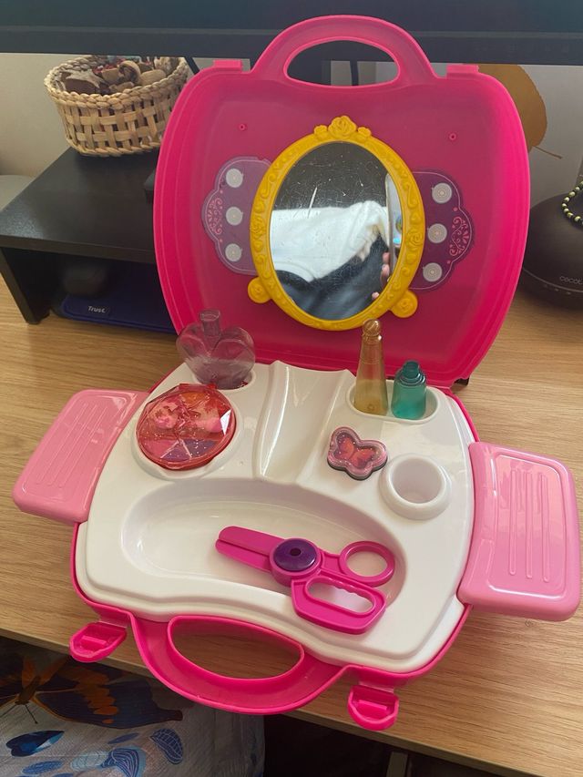 Maletín Maquillaje Niñas Rosa