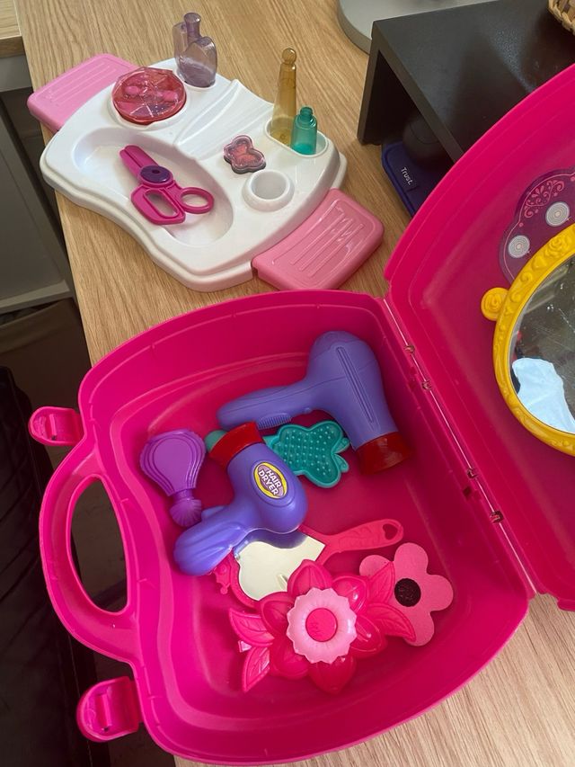 Maletín Maquillaje Niñas Rosa