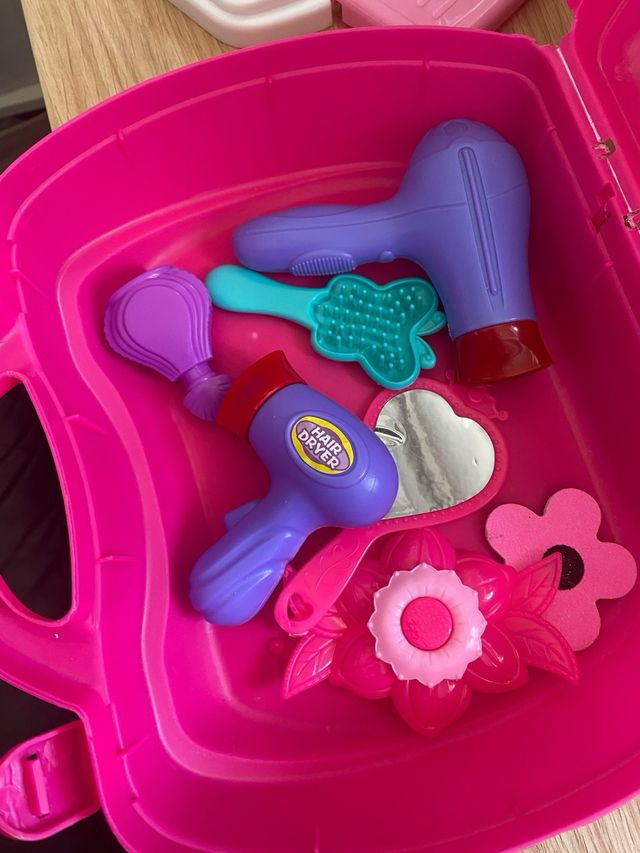 Maletín Maquillaje Niñas Rosa