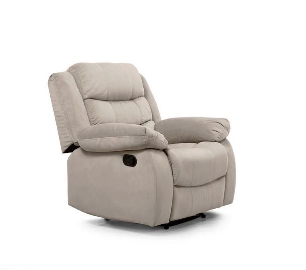 Sofá relax gris - 1 plaza