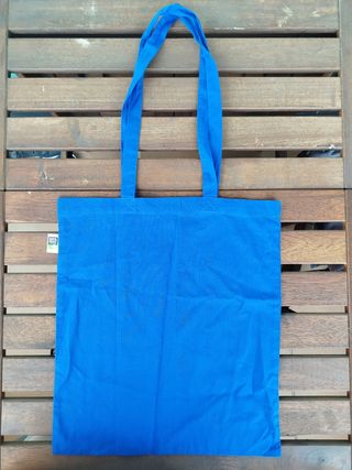Bolsa tela azul - UE