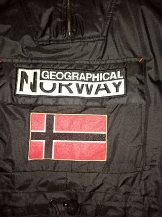 Cazadora Geographical Norway negra