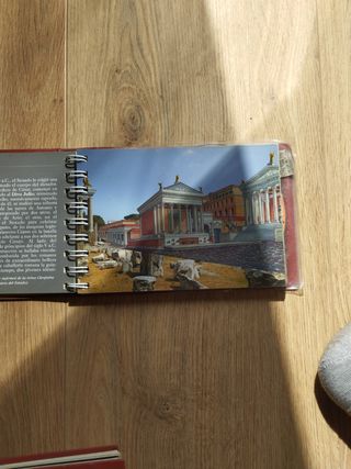 Roma como fue y como es. Con reconstrucciónes