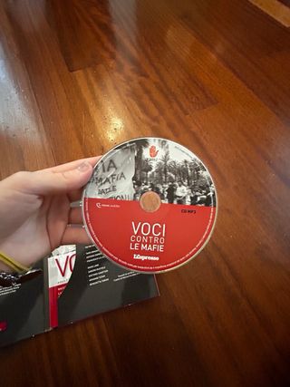 Libro dvd Voci contro le mafie