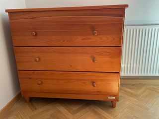 Cómoda TRAMA 3 cajones madera
