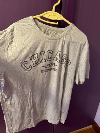 Camiseta gris Chicago - 1979