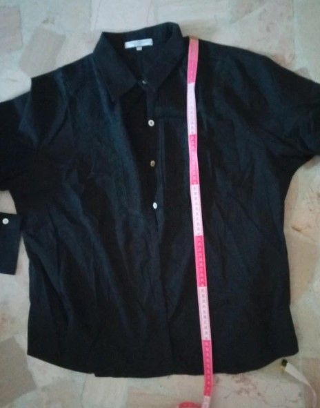 Camicia nera donna tg 54 - 7XL