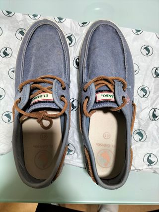 Náuticos El Ganso - Azul celeste