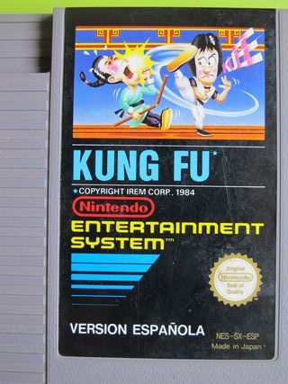 Kung Fu NES (PAL España) con caja