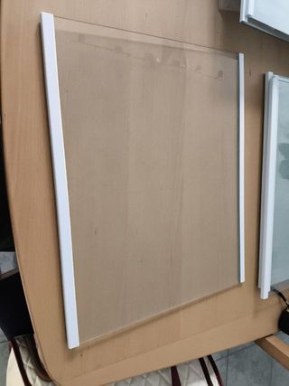 Baldas de cristal frigorífico americano LG