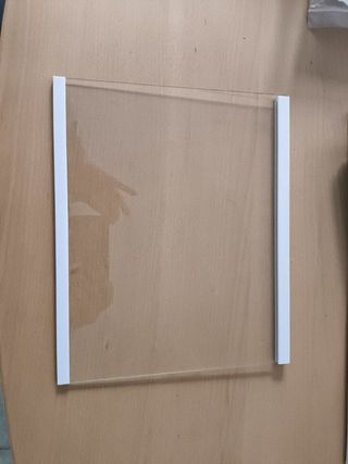 Baldas de cristal frigorífico americano LG